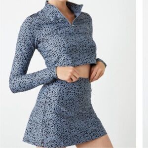 All access NYC X Bandier tennis skirt - cheetah Size M